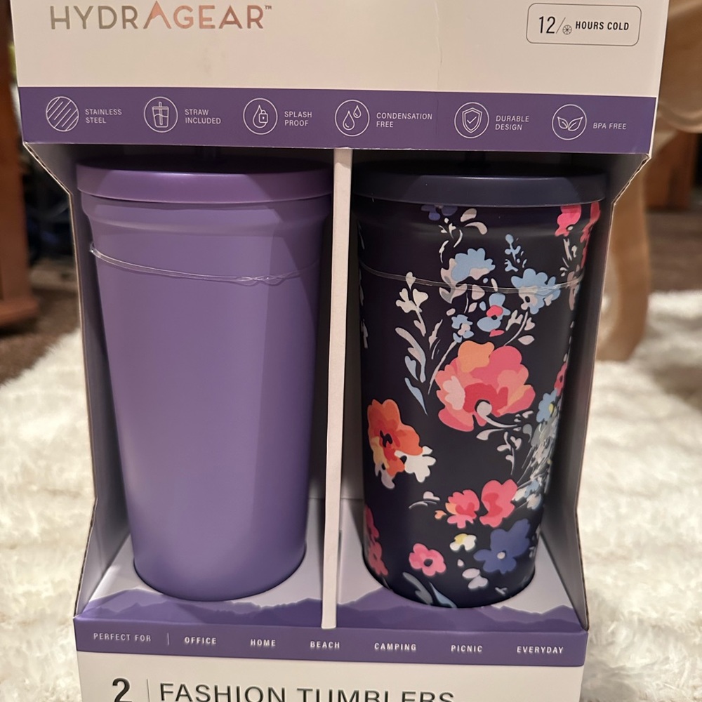 Hydra Gear set of 2 Fashion 24 oz Tumblers